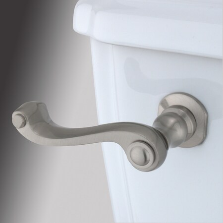 Kingston Brass Royale Toilet Tank Lever, Brushed Nickel KTFL58